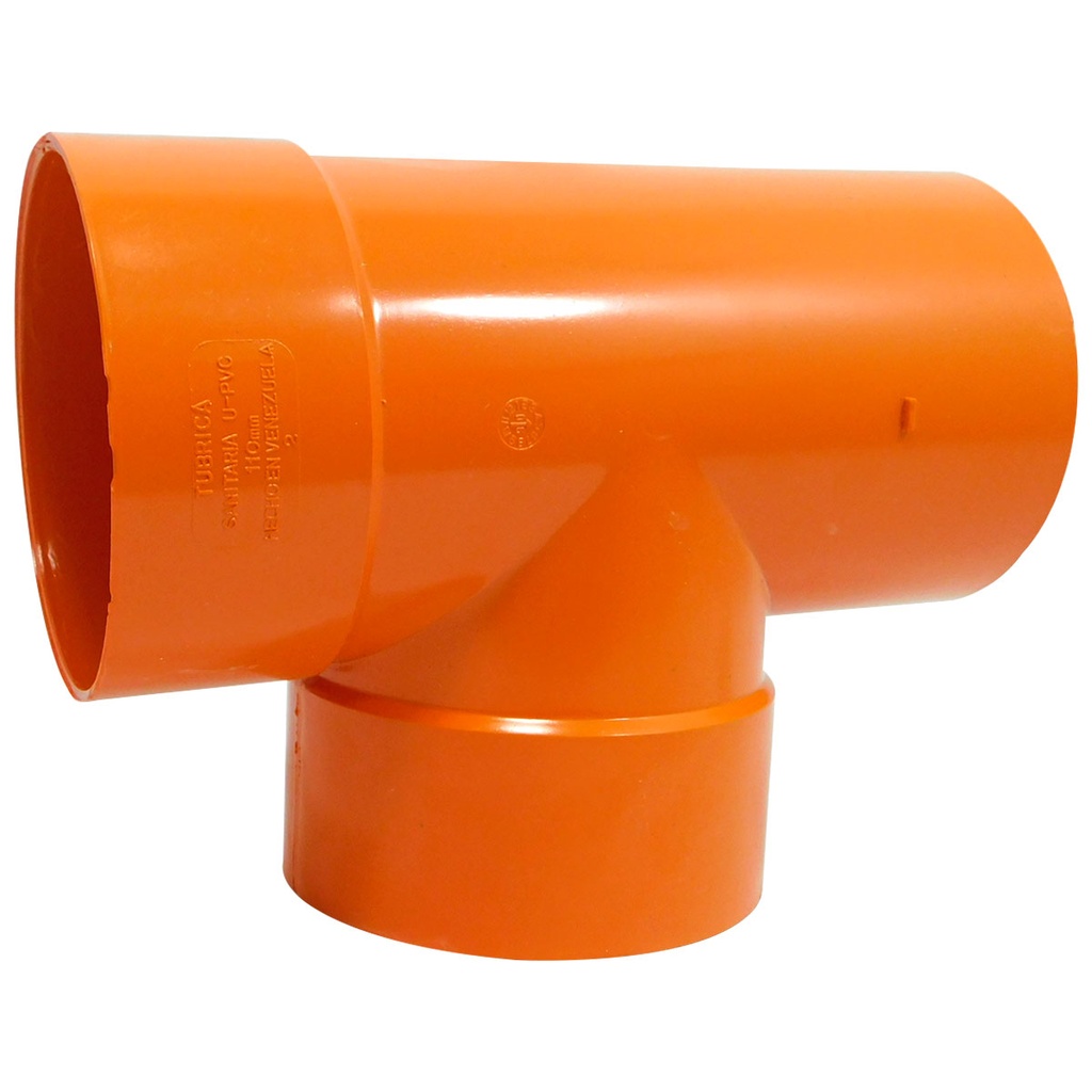 TEE PVC SANITARIO 110MM REFORZADO EXCXC TUBRICA