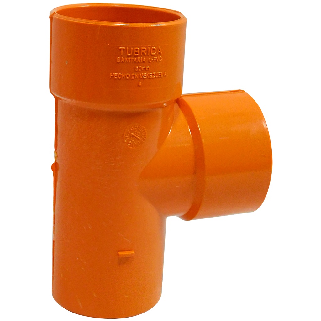 TEE PVC SANITARIO 50MM REFORZADO EXCXC TUBRICA