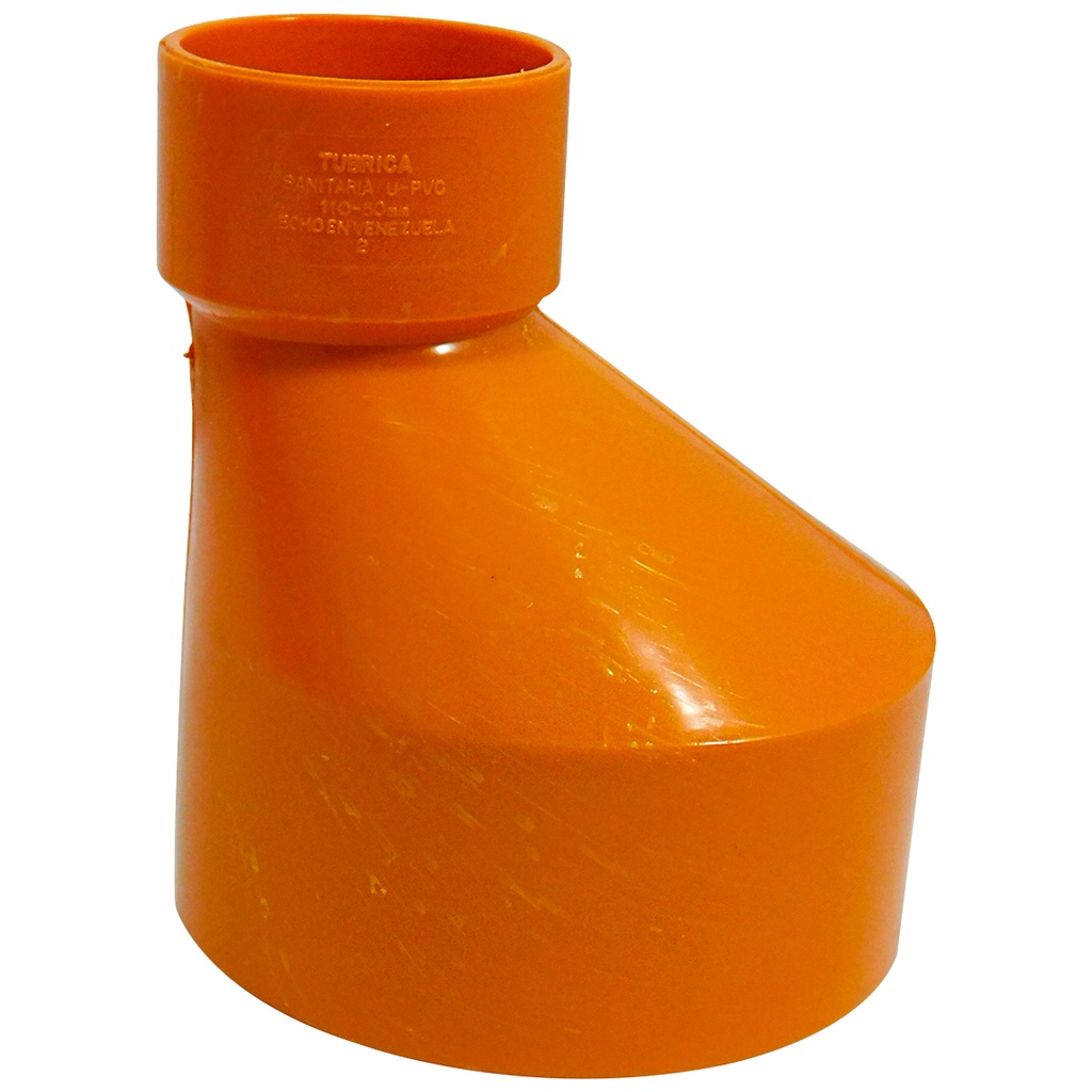 REDUCCION PVC SANITARIO REFORZADO 110X50MM CXC TUBRICA