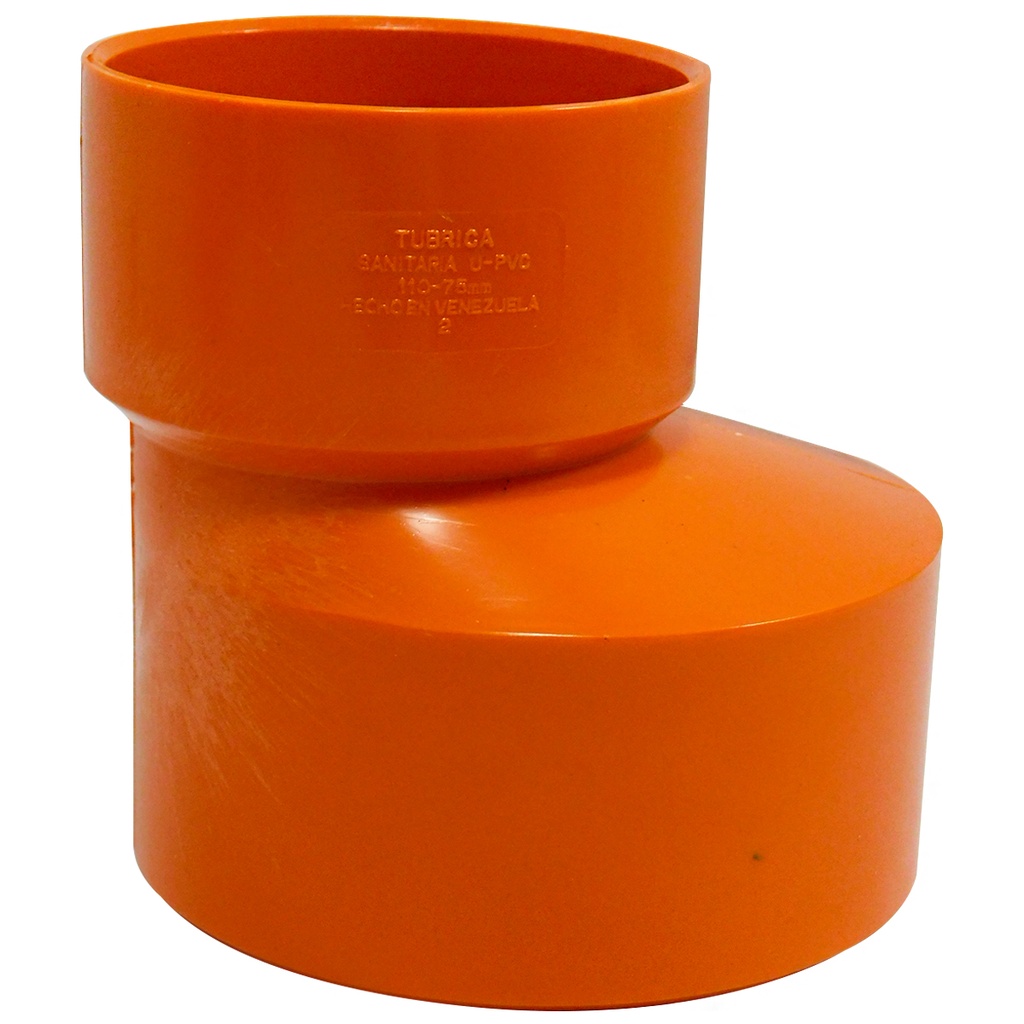 REDUCCION PVC SANITARIO REFORZADA 110X75MM EXC TUBRICA