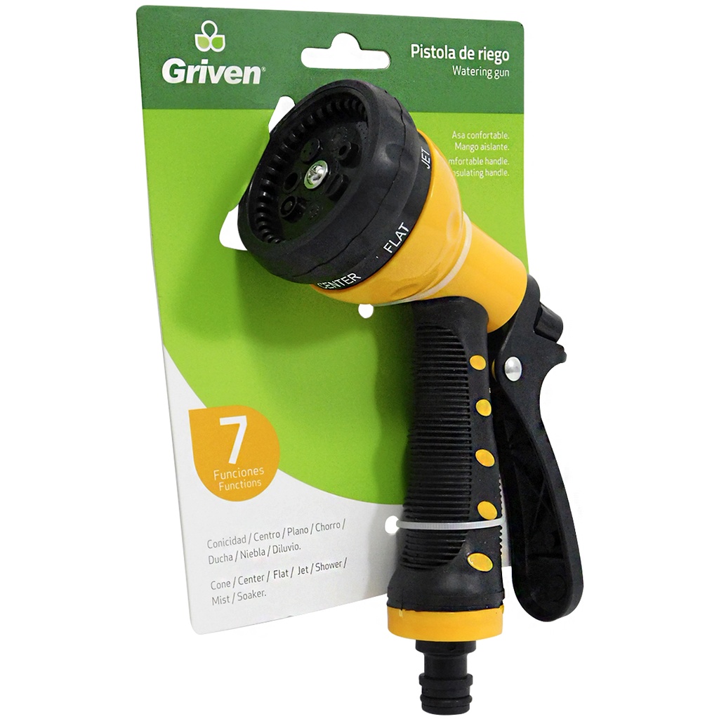 PISTOLA DE RIEGO 3/4"  PARA MANGUERA GRIVEN