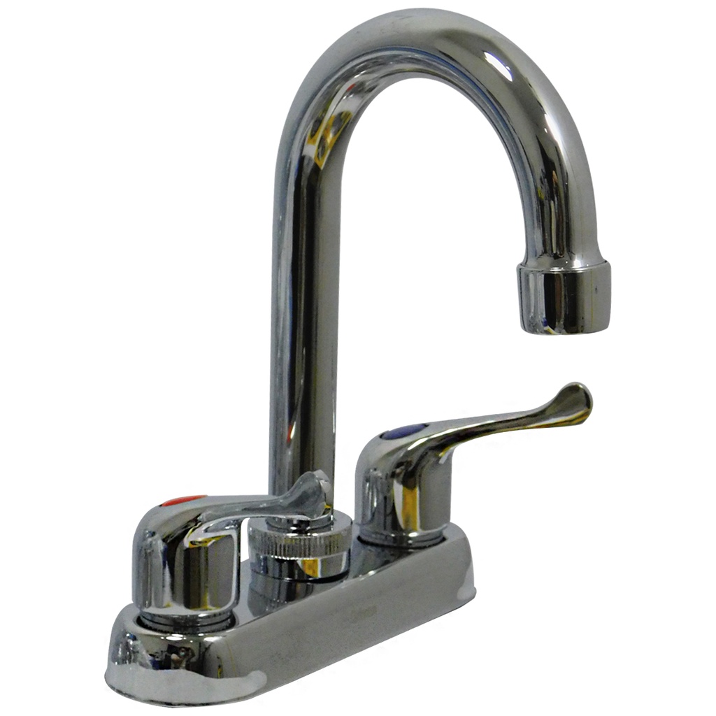 GRIFERIA PARA LAVAMANOS 4" CUELLO DE BAR GRIVEN