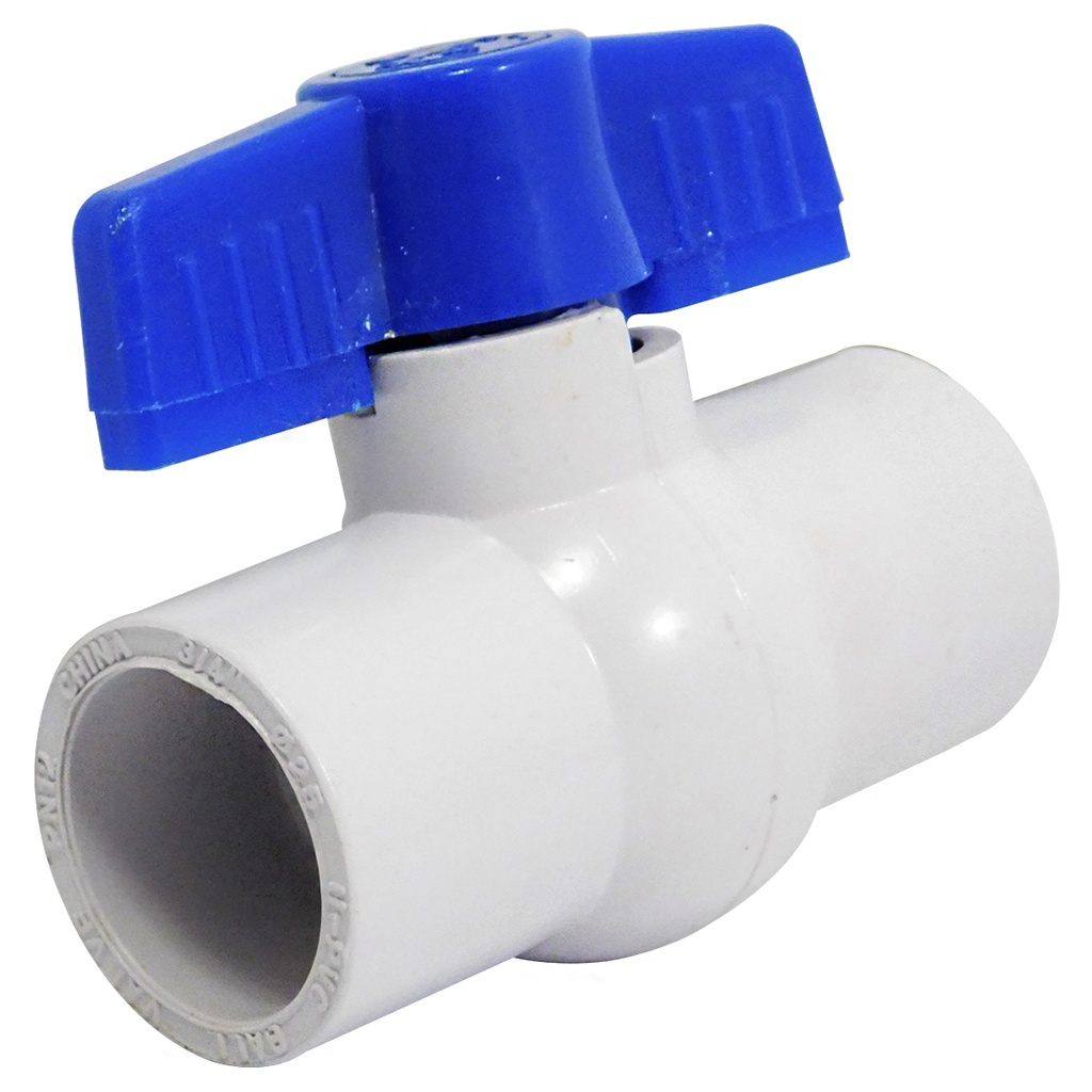 VALVULA 3/4" DE PVC SIN ROSCA GRIVEN