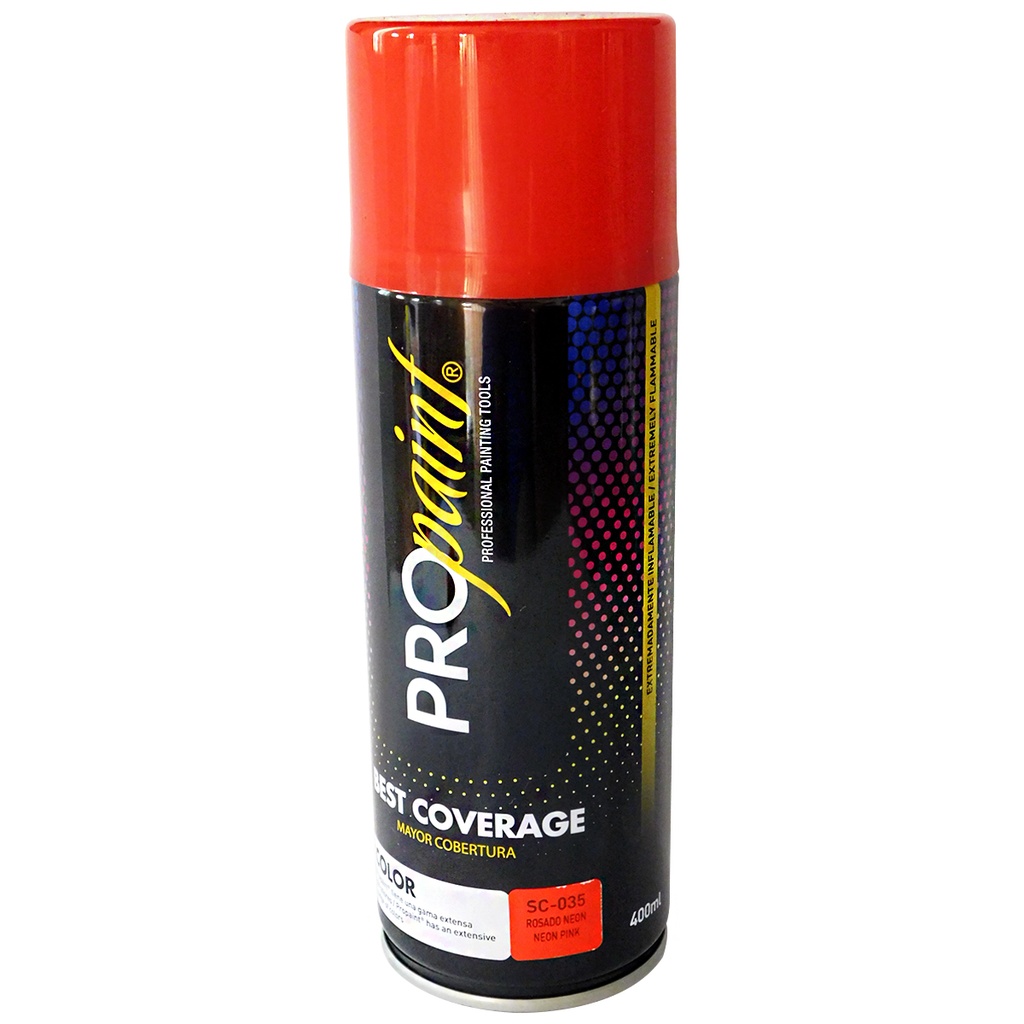 PINTURA EN SPRAY ROSADO NEON PRO PAINT