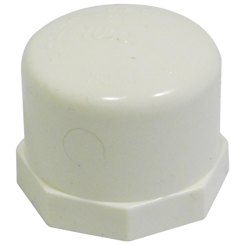 TAPA PVC PRES 3/4" HR BLANCO TUBRICA