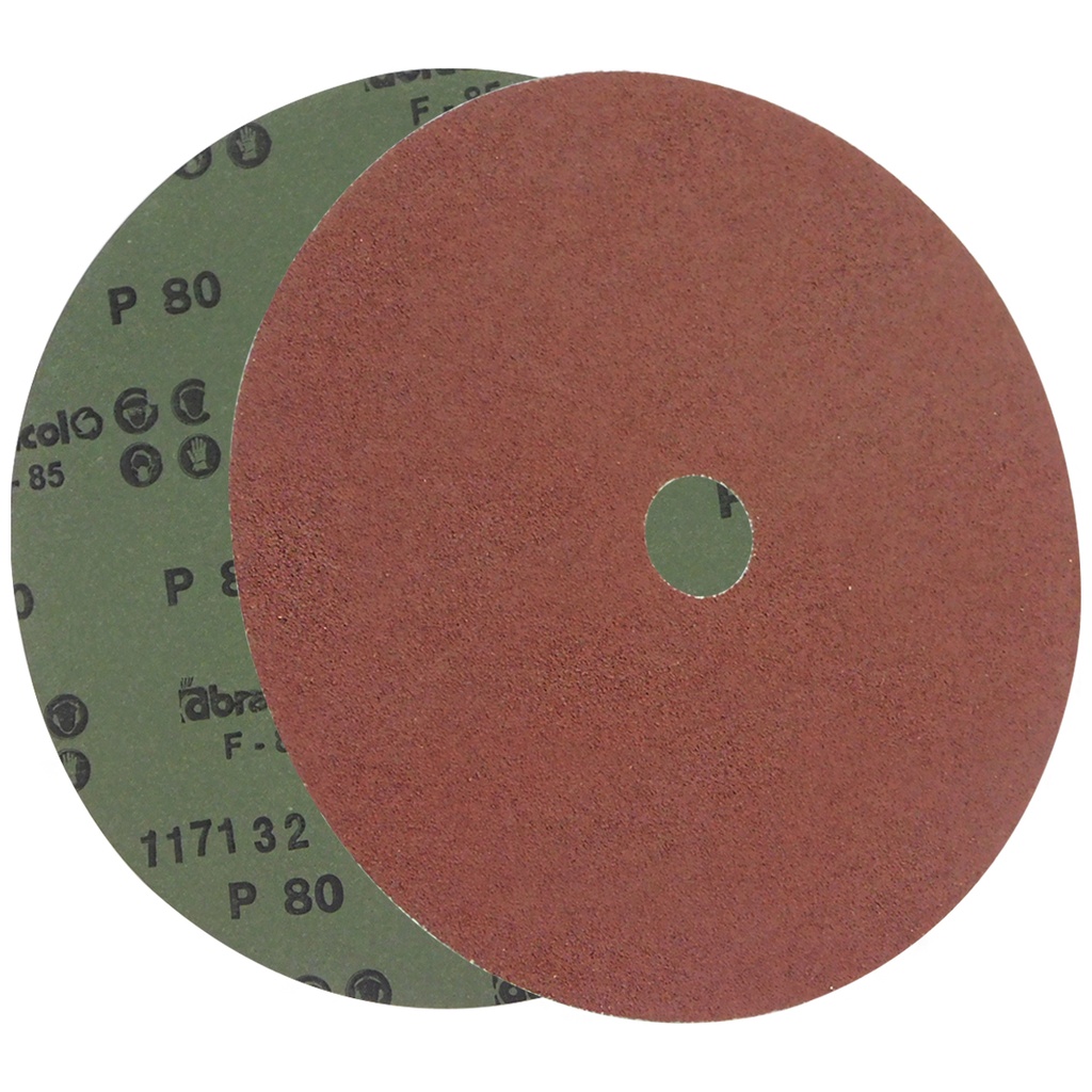 DISCO DE LIJA 7" X 7/8" GRANO 80 ABRACOL