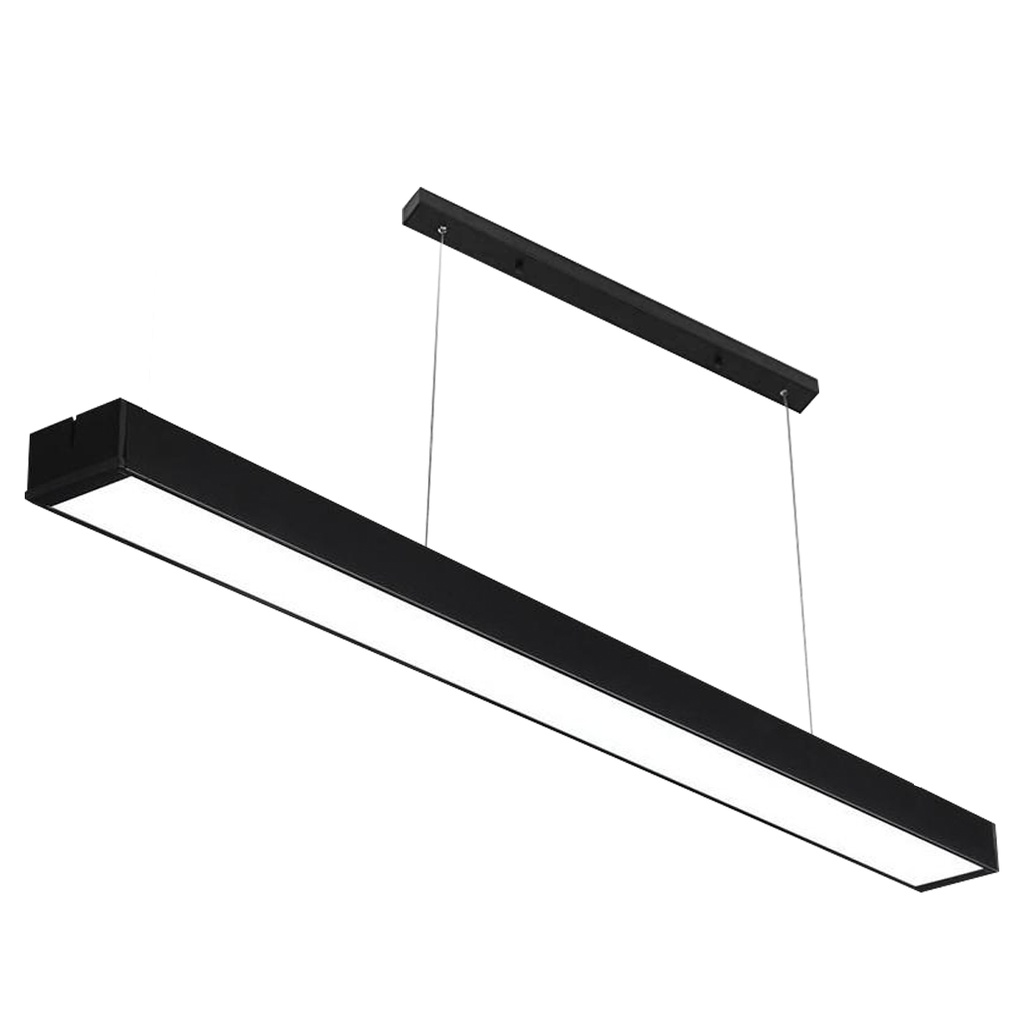 LAMPARA LED COLGANTE 40W NEGRO ANGEL LIGHT