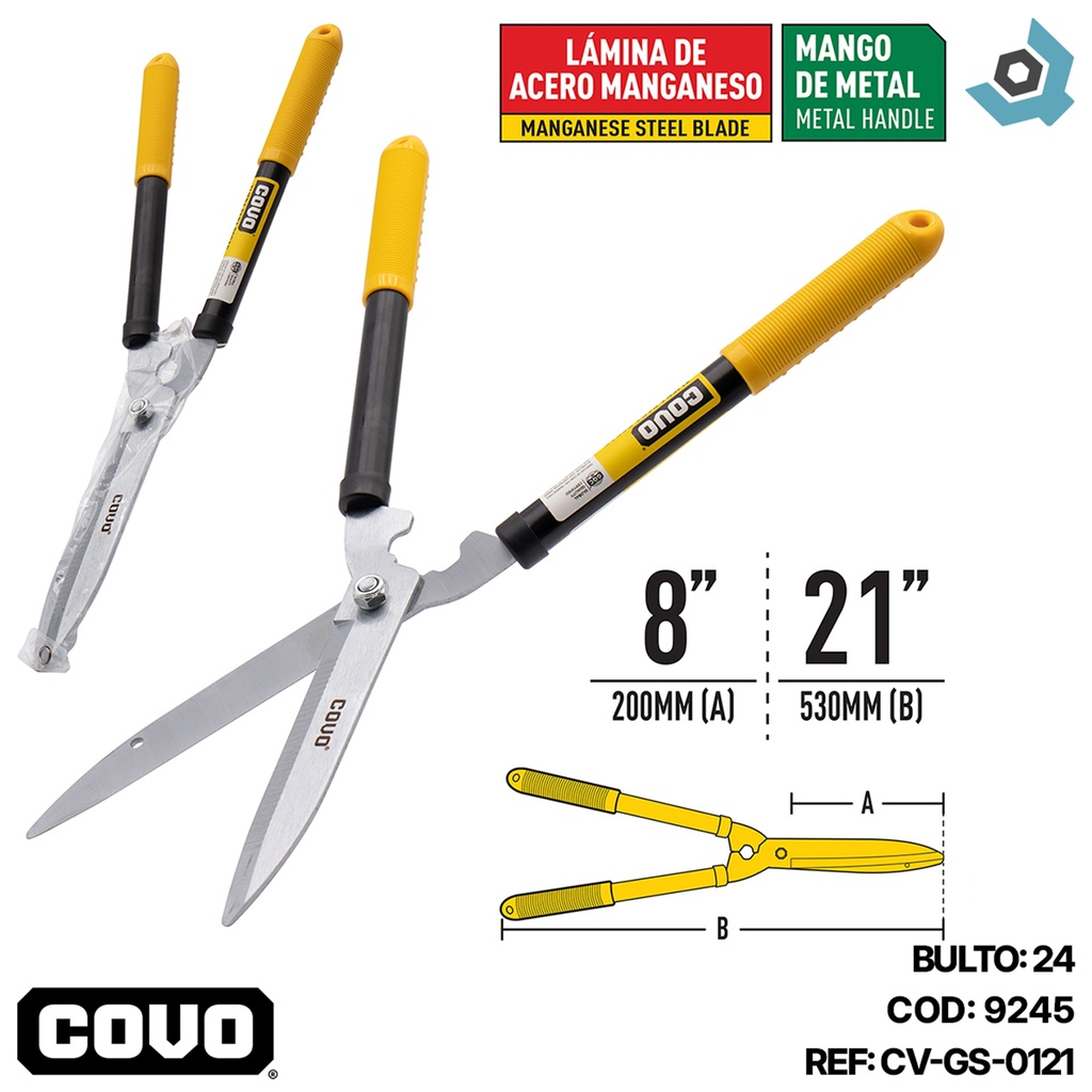 TIJERA PARA PODAR 21" COVO