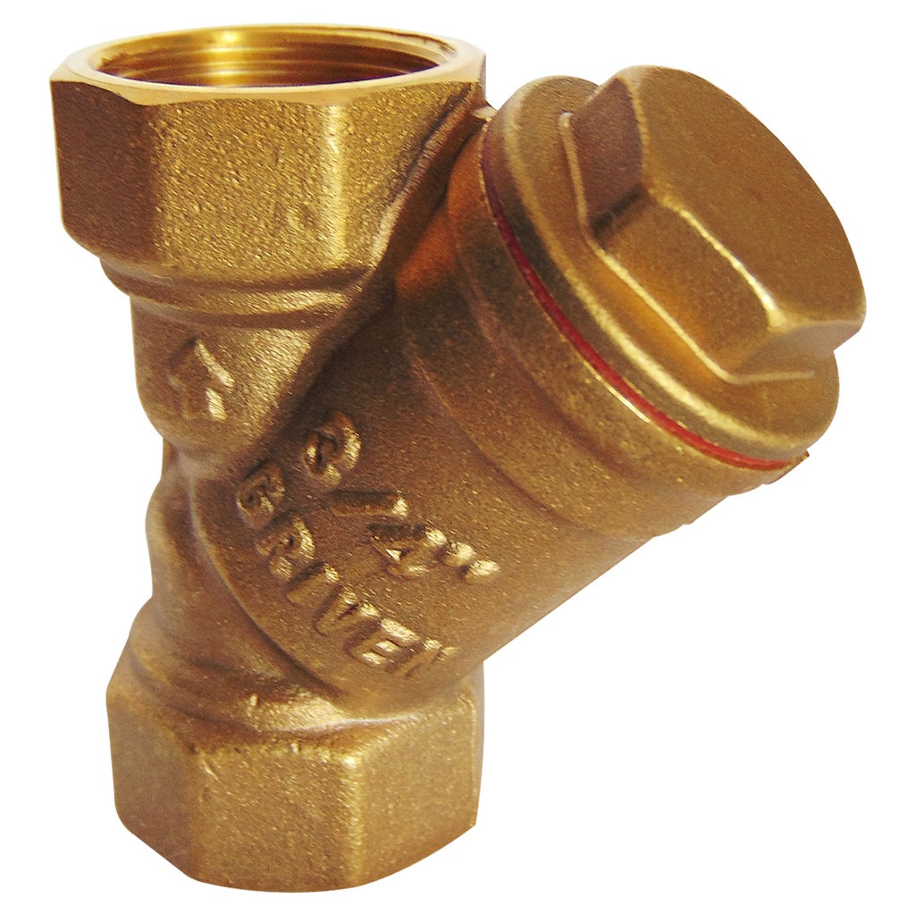CHEQUE 3/4" DE BRONCE CON FILTRO GRIVEN