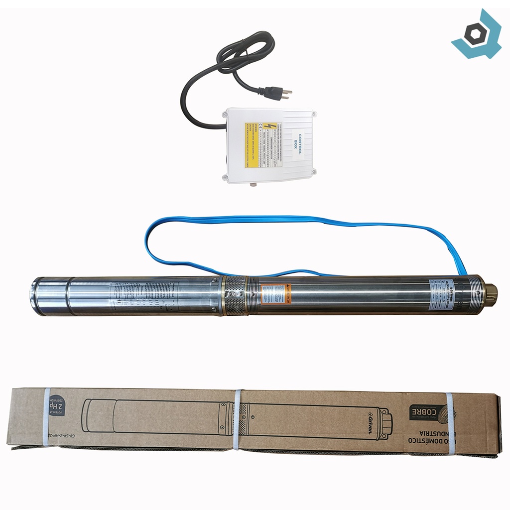 BOMBA DE AGUA 2HP SUMERGIBLE 220V GRIVEN