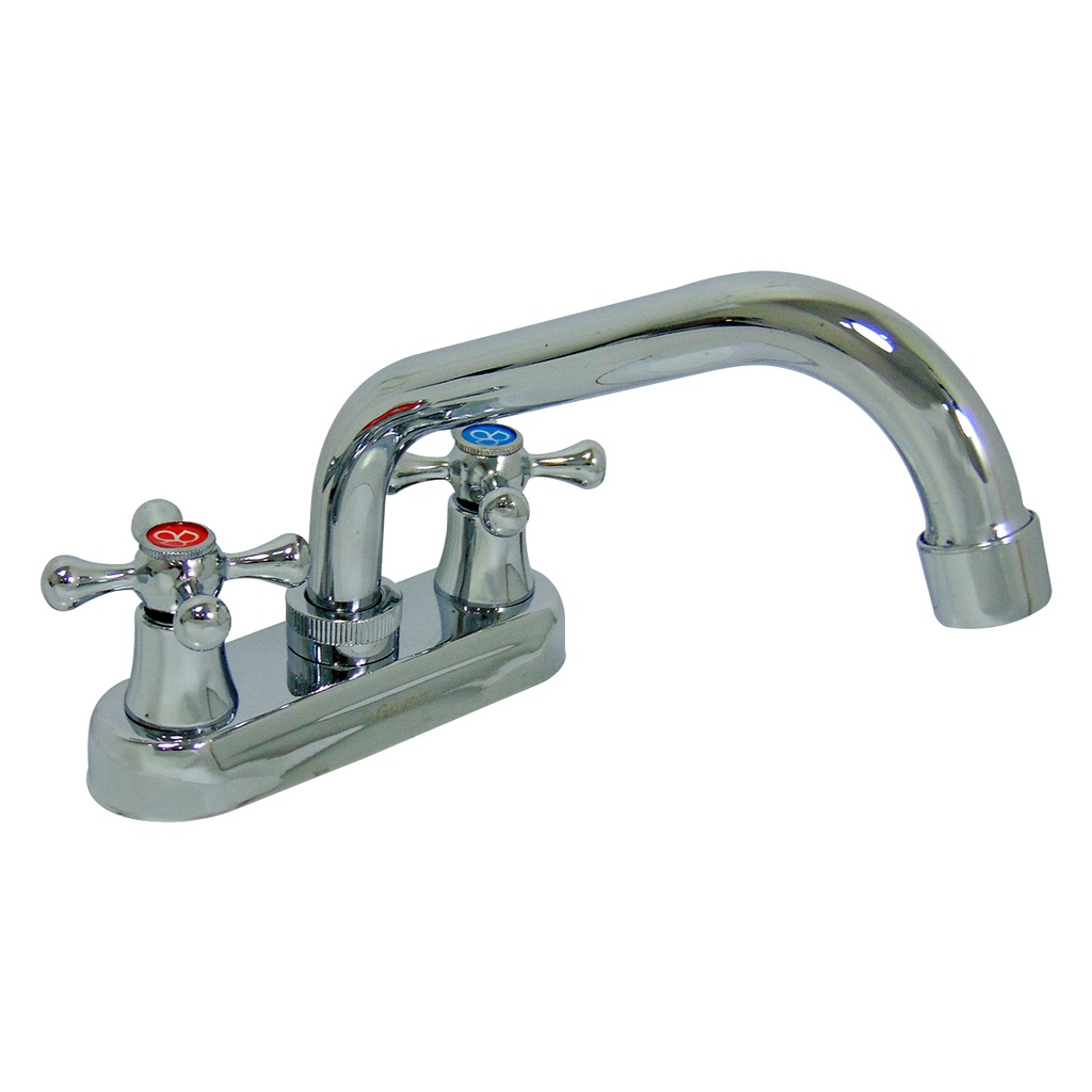 GRIFERIA PARA LAVAMANOS 4" CUELLO LARGO GRIVEN