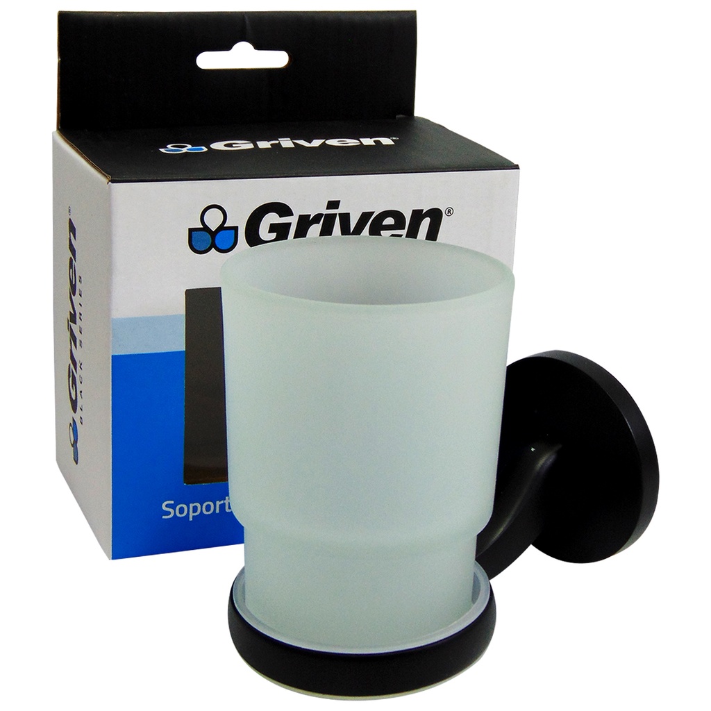 SOPORTE PARA CEPILLOS DE DIENTE GRIVEN BLACK