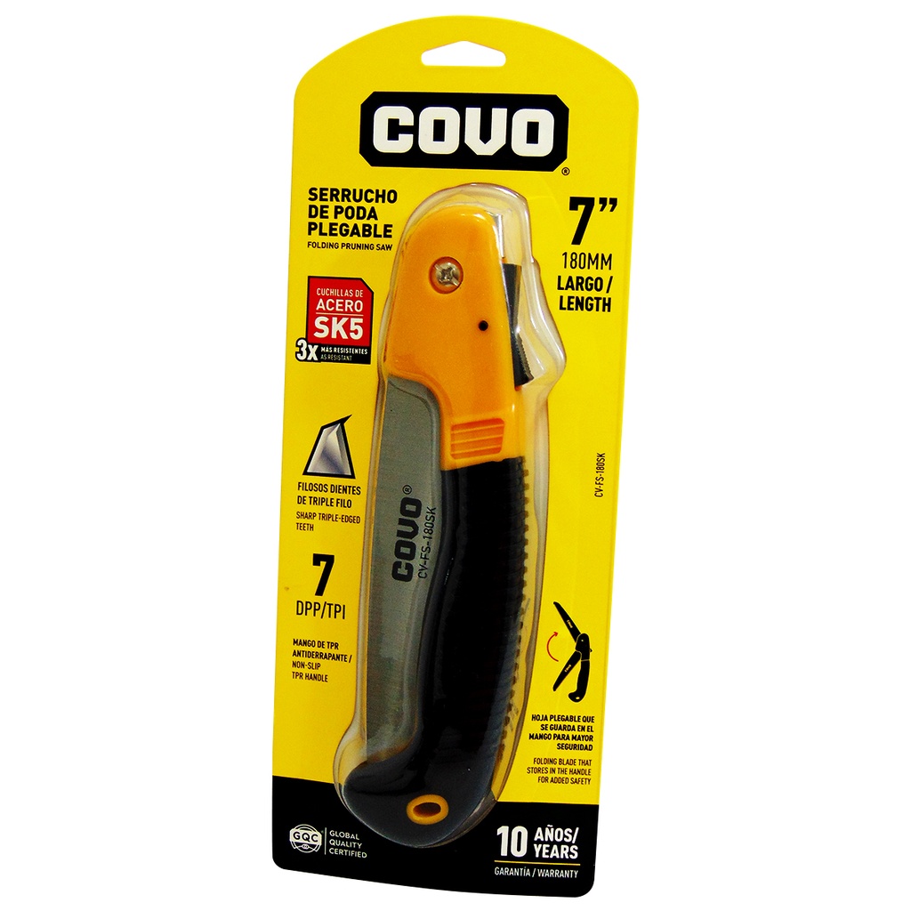 SERRUCHO 7" DE PODAR PLEGABLE COVO