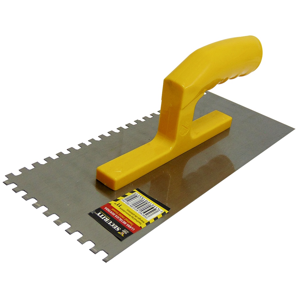 LLANA CUADRADA 11" X 4.5" CON DIENTES SECURITY