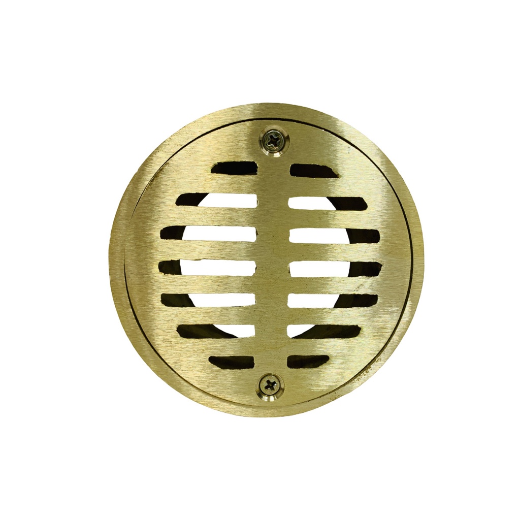 REJILLA DESAGUE DE PISO ESTANDAR 3" BRONCE METALES ALEADOS
