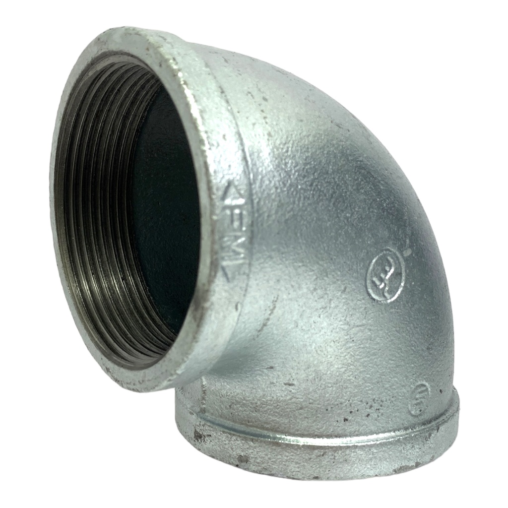 CODO 90GR 3" DE ACERO GALVANIZADO HR GRIVEN