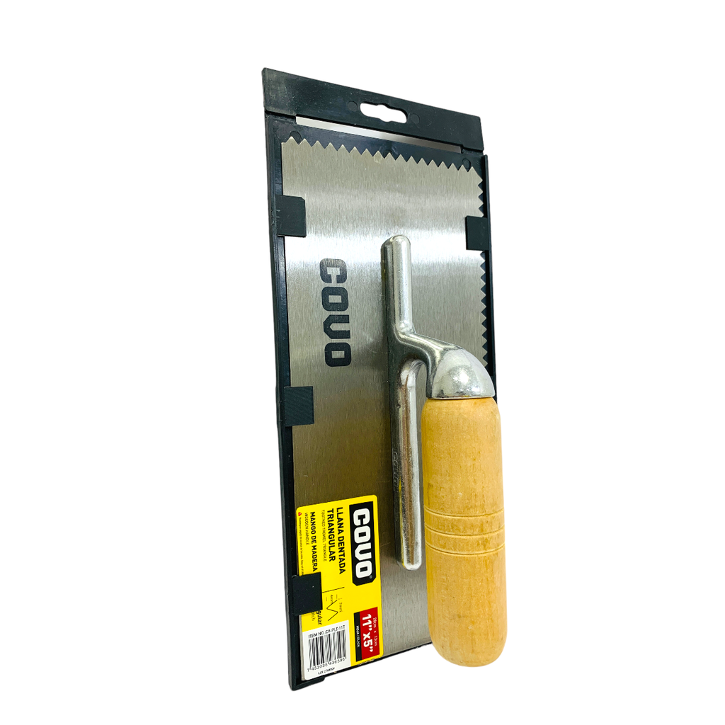 LLANA DENTADA TRIANGULLAR 11" X 5" COVO
