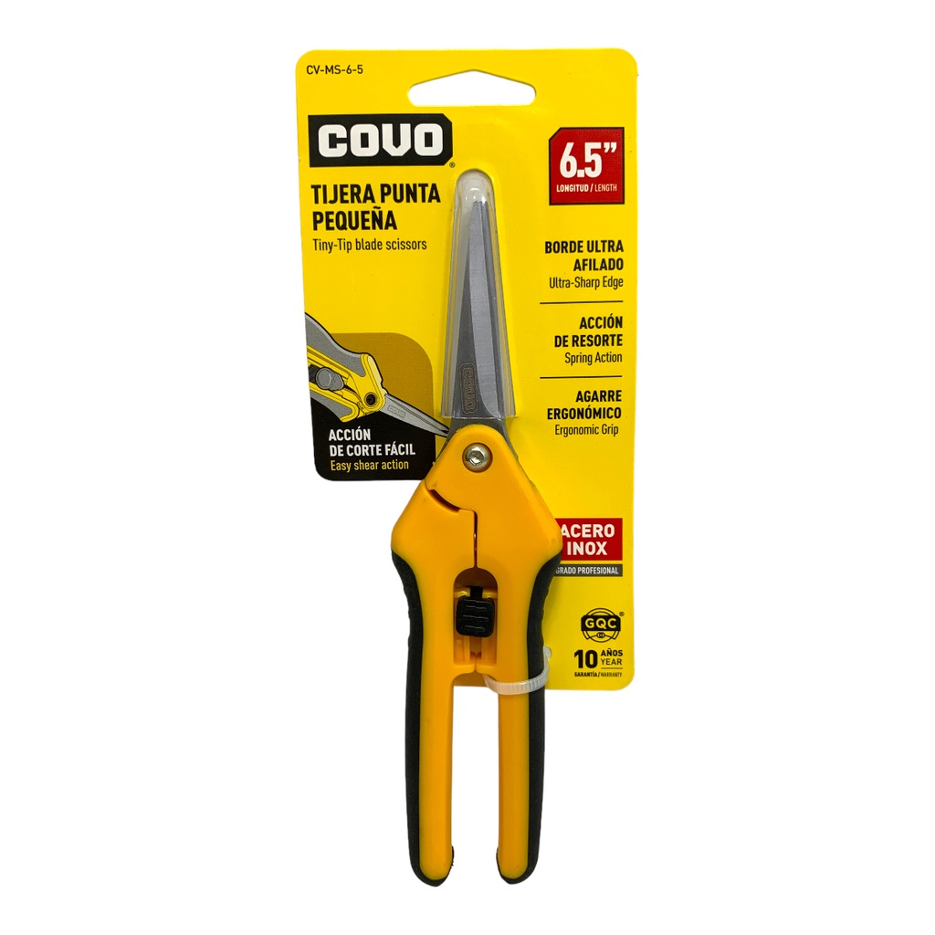 TIJERA PUNTA PEQUENA 6.5" PROFESIONAL COVO