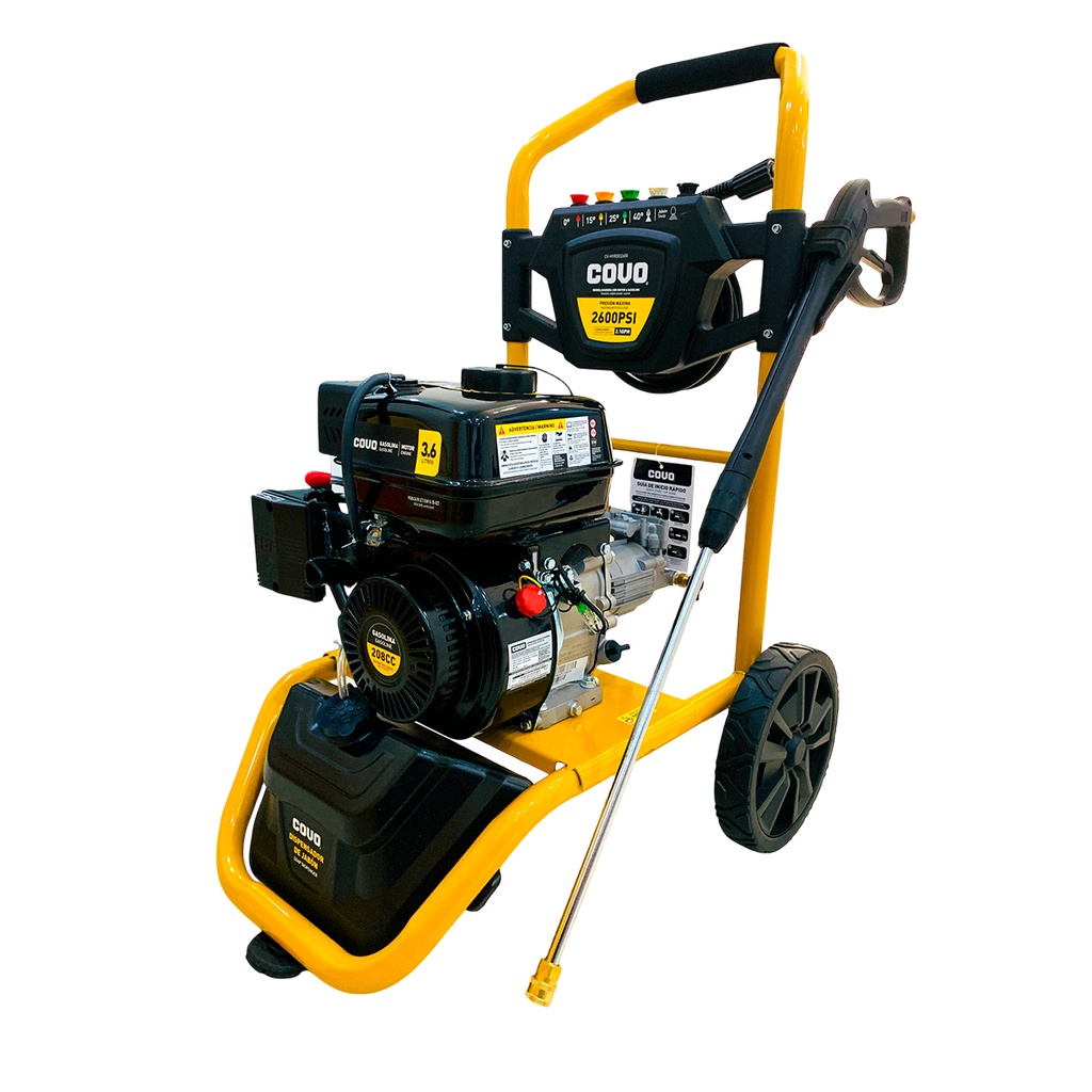HIDROJET CON MOTOR A GASOLINA 2600 PSI COVO