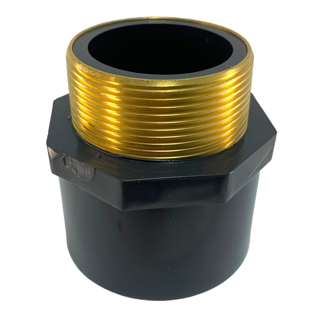 ADAPTADOR PVC PRES SCH80 2" C X MR DE BRONCE TUBRICA