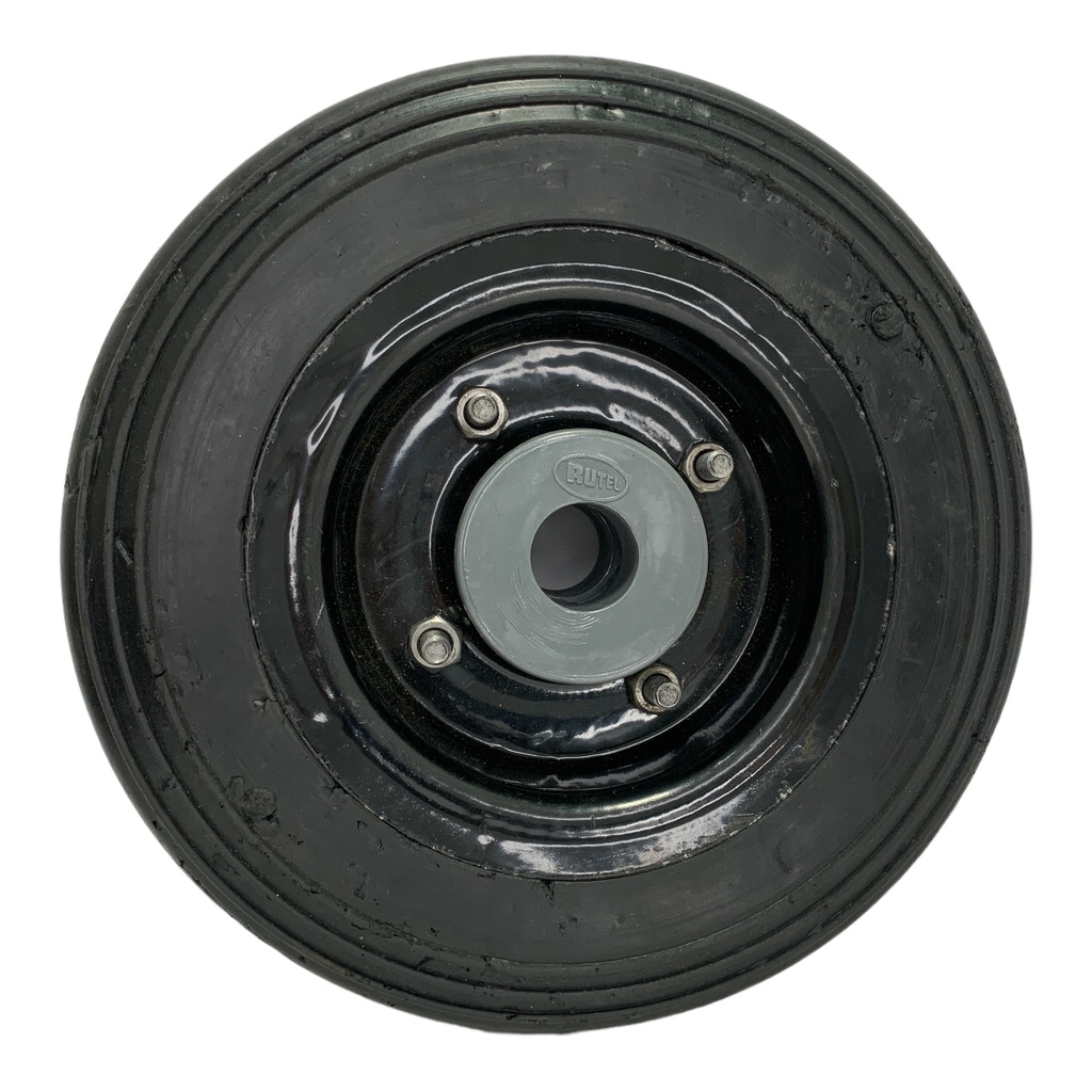 RUEDA MACIZA 08" NACIONAL RUTEL