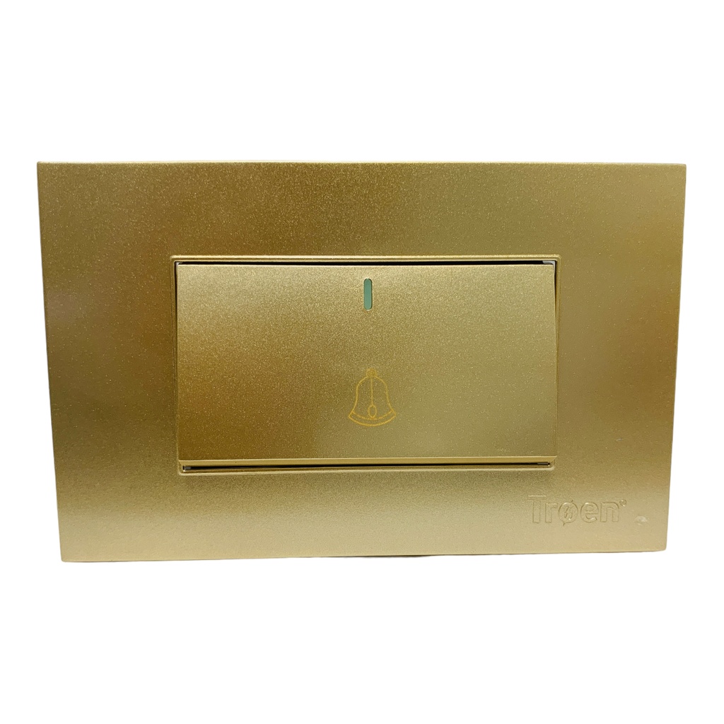 TIMBRE PARA PUERTAS DORADO TROEN