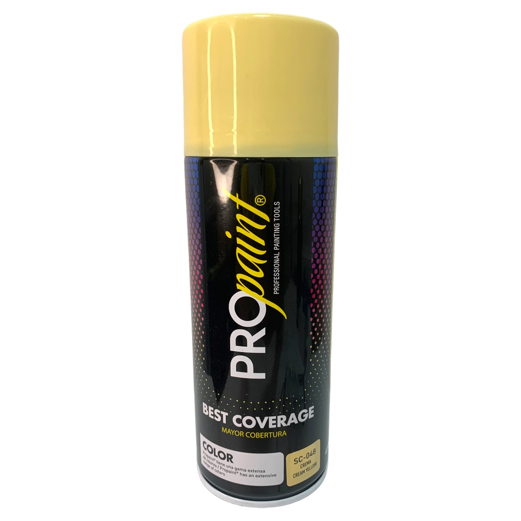 PINTURA EN SPRAY AMARILLO CREMA PRO PAINT
