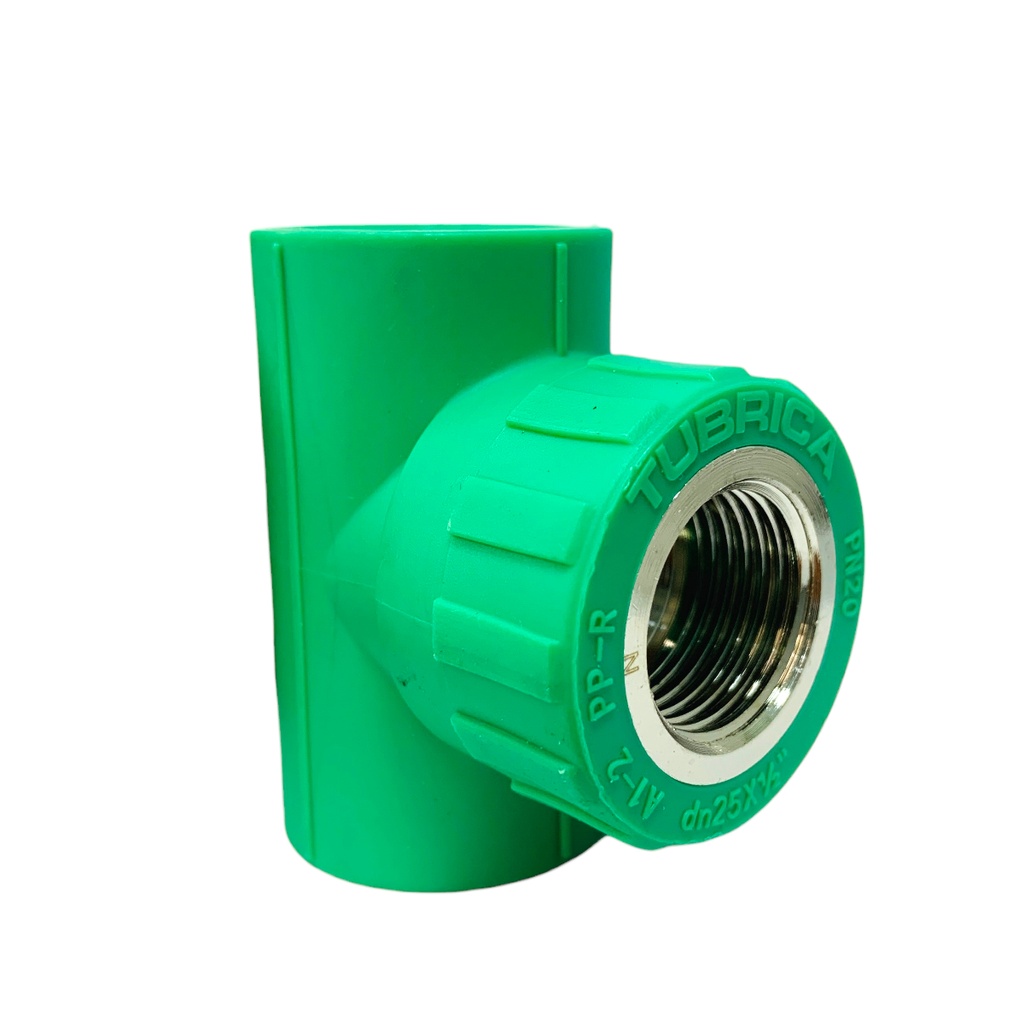 TEE PPR PRES 25MM X 1/2" CXCXHR-MET POLIFUSION TUBRICA