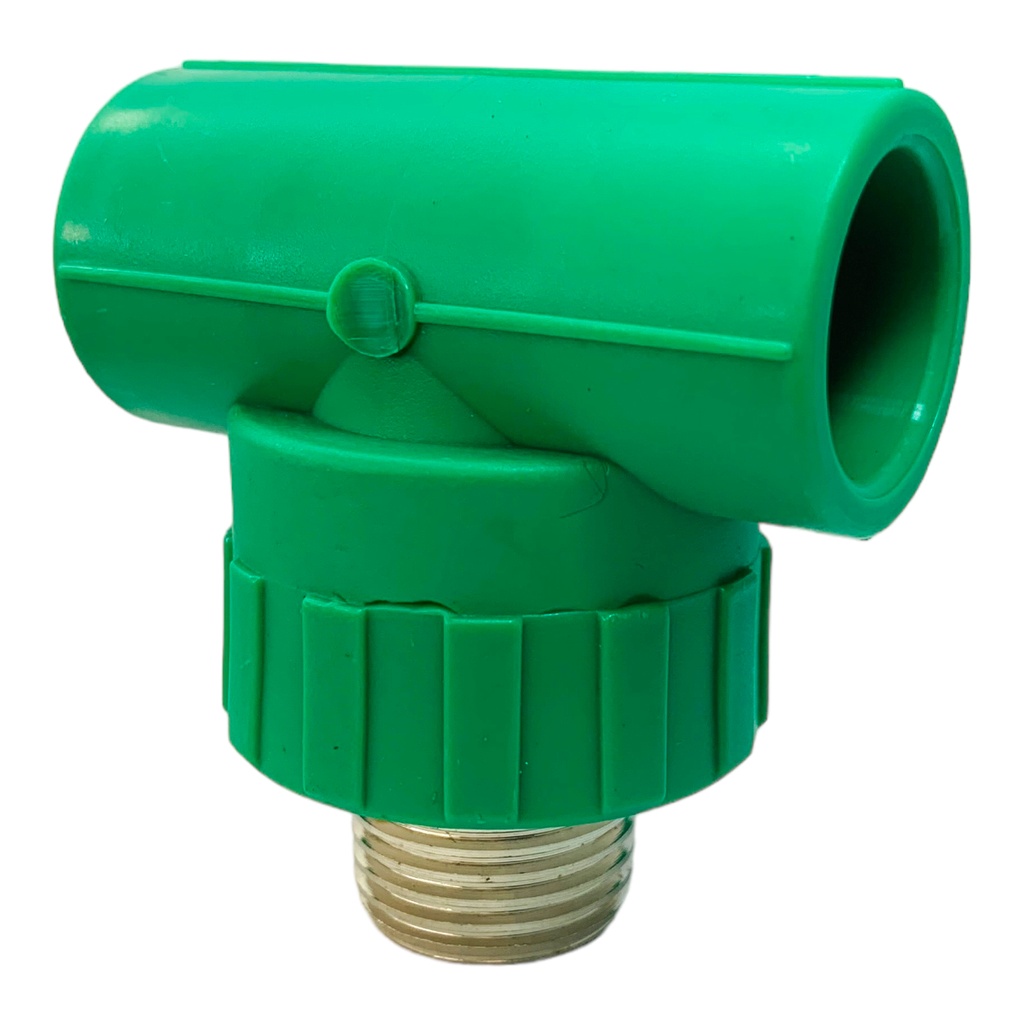 TEE PPR PRES 20MM X 1/2" CXCXMR-MET POLIFUSION TUBRICA