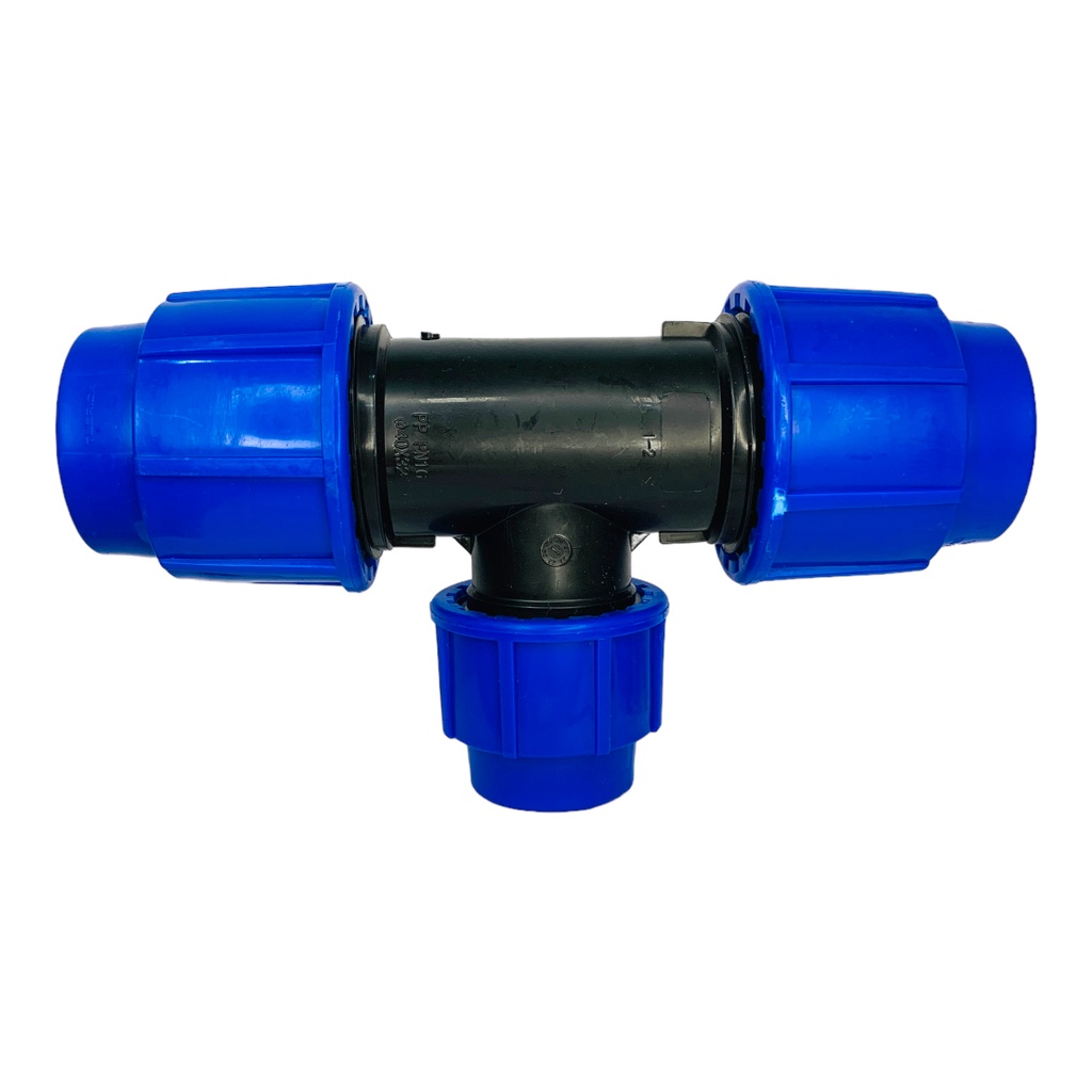 TEE REDU 40 X 32MM PARA RIEGO PEAD TUBRICA
