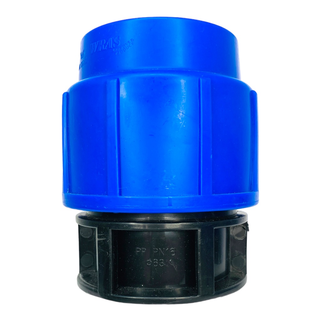 TAPON PP PRES 63MM PARA RIEGO PEAD TUBRICA