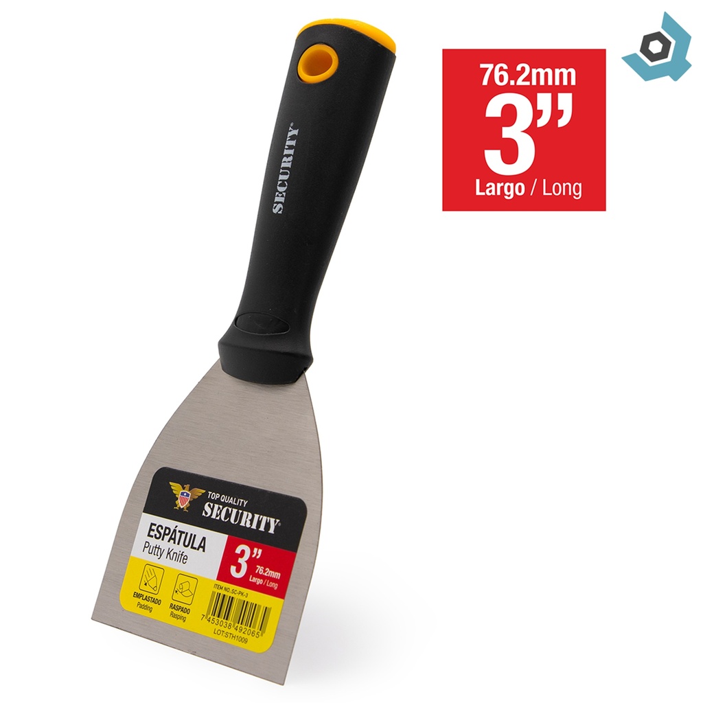 ESPATULA 3" RASPADOR SECURITY