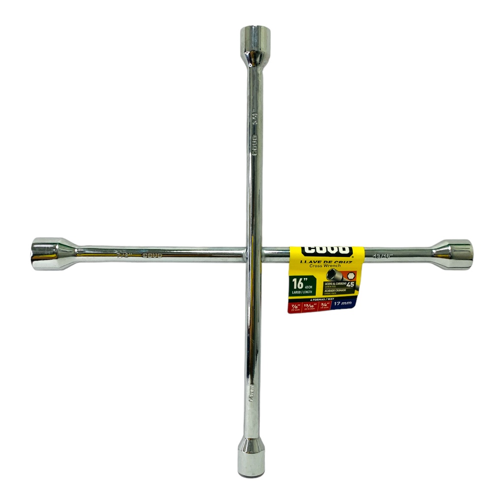 LLAVE DE CRUZ 16" COVO