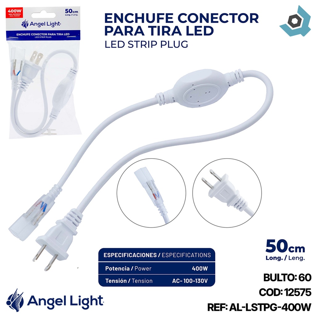 TRANSFORMADOR PARA TIRA LED 400W ANGEL LIGHT