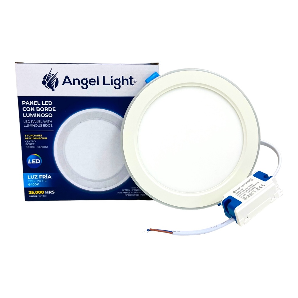 LAMPARA PANEL LED EMPOTRAR LUZ FRIA 18 WANGEL LIGHT