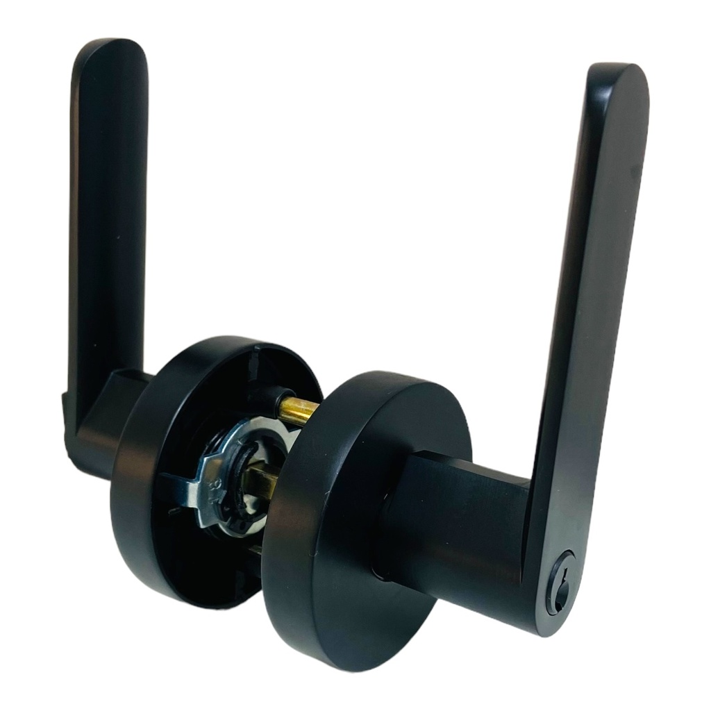 CERRADURA DE MANILLA NEGRA ENTRADA COVO