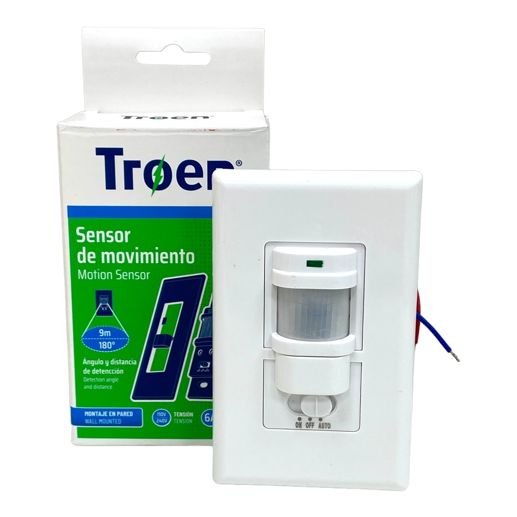SENSOR DE MOVIMIENTO 110-240V TROEN