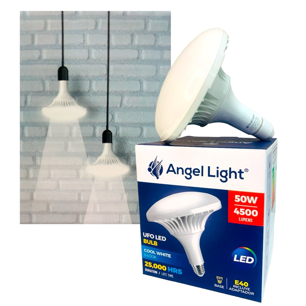 BOMBILLO LED OVNI 50W 6400K ANGEL LIGHT