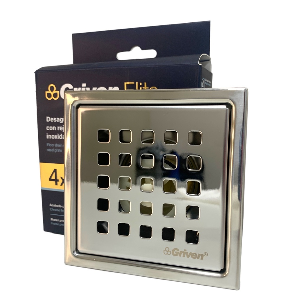 DESAGUE DE PISO 4X4" GRIVEN ELITE