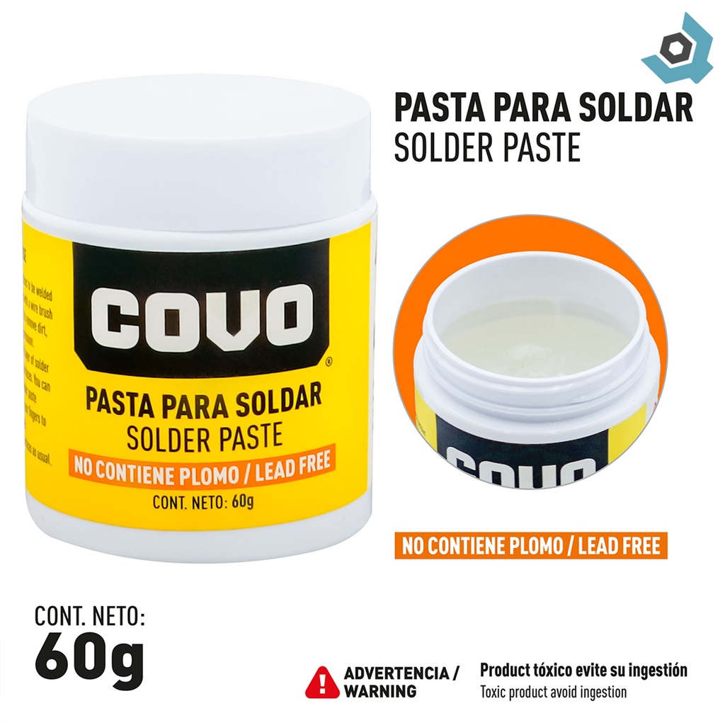 PASTA PARA SOLDAR 60G COVO