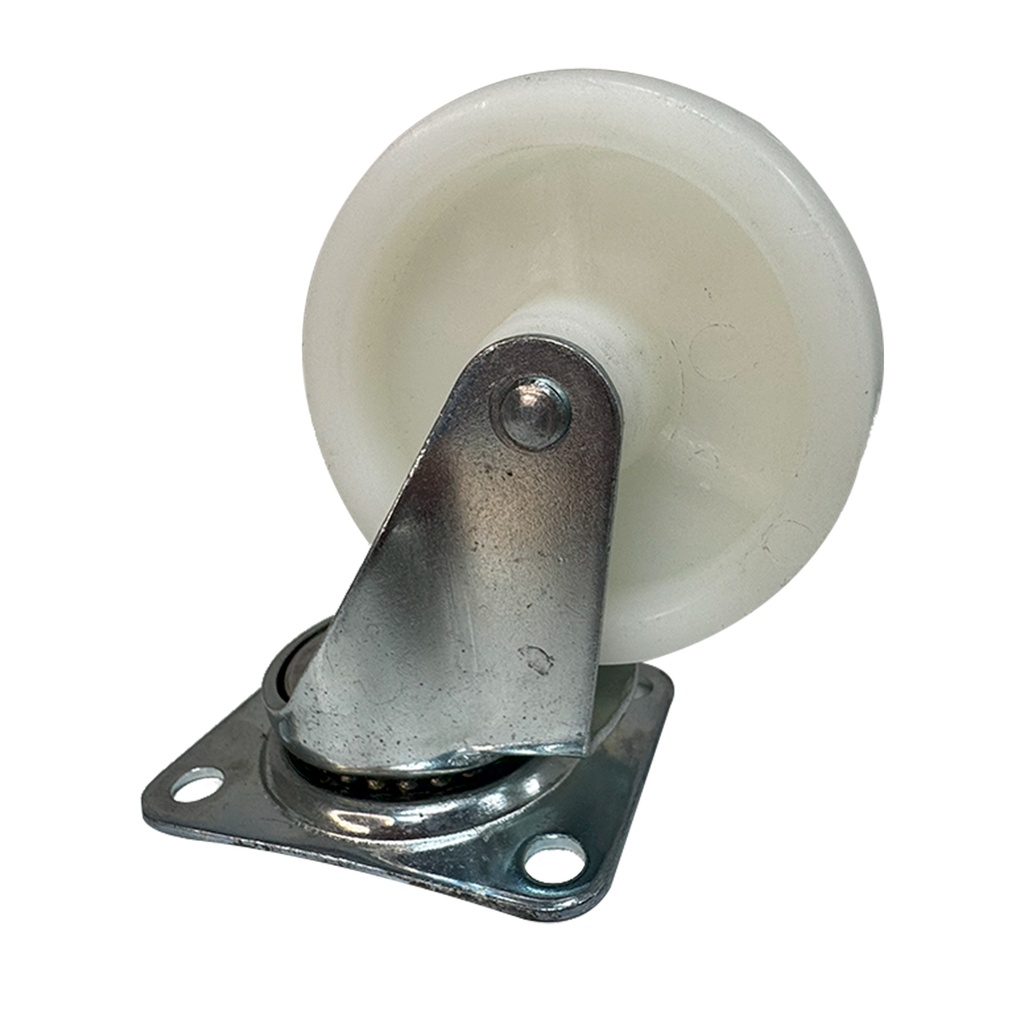 RUEDA DE PVC 2.5" SIN FRENO