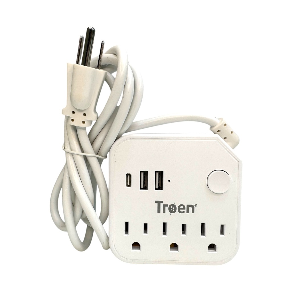 REGLETA MULTICONTACTO 1.5M BLANCO TROEN