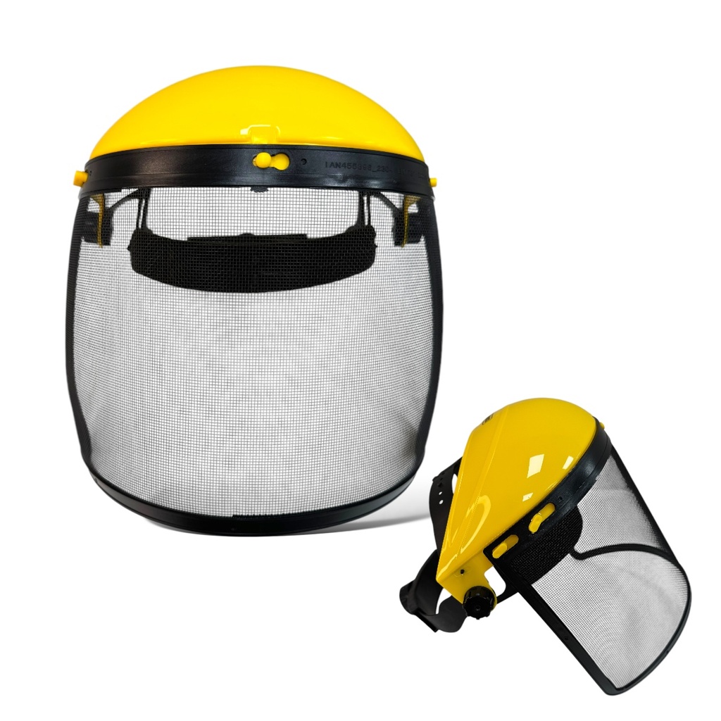 MASCARA DE SEGURIDAD CON VISERA DE MALLA COVO