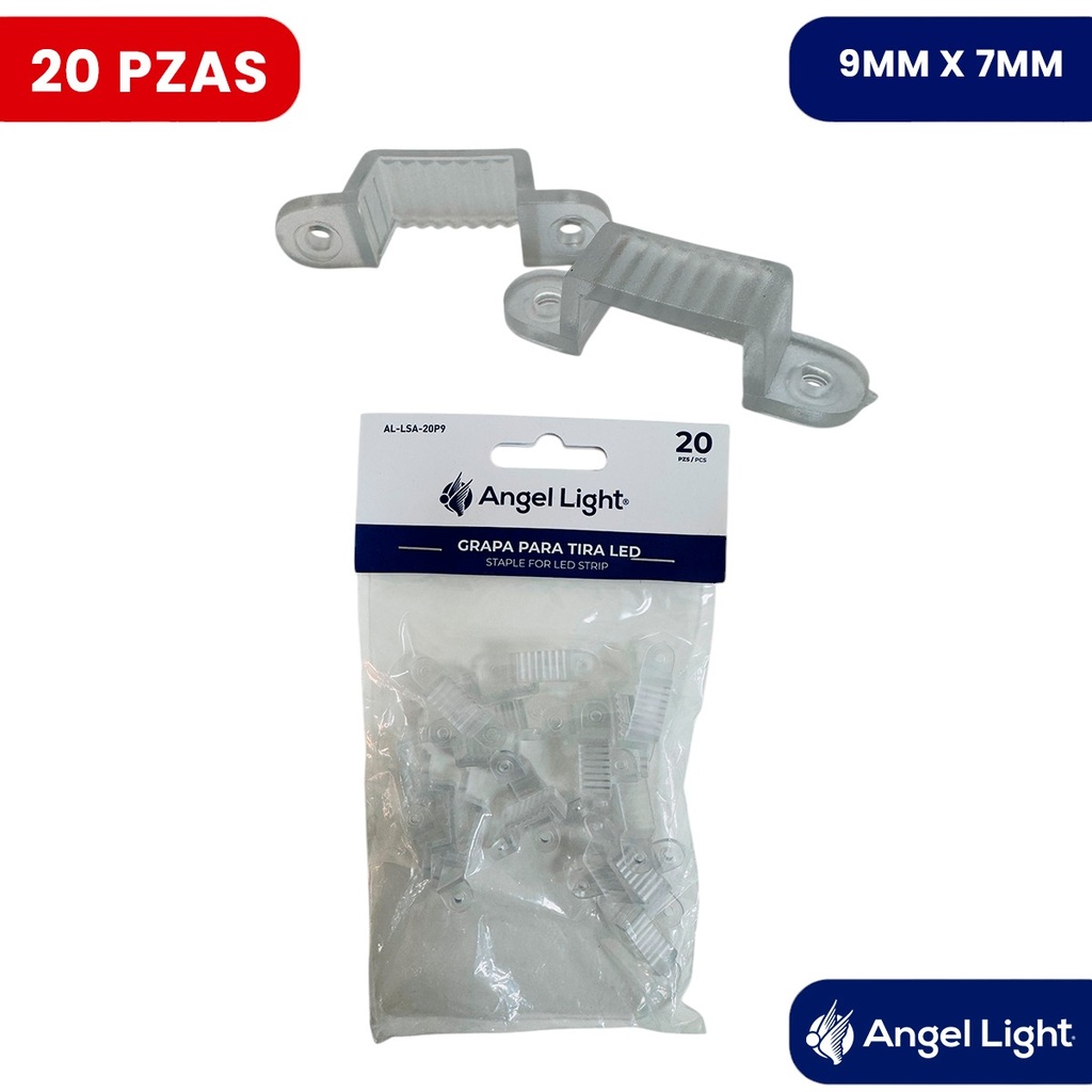 GRAPAS PARA TIRA LED ANGEL LIGHT