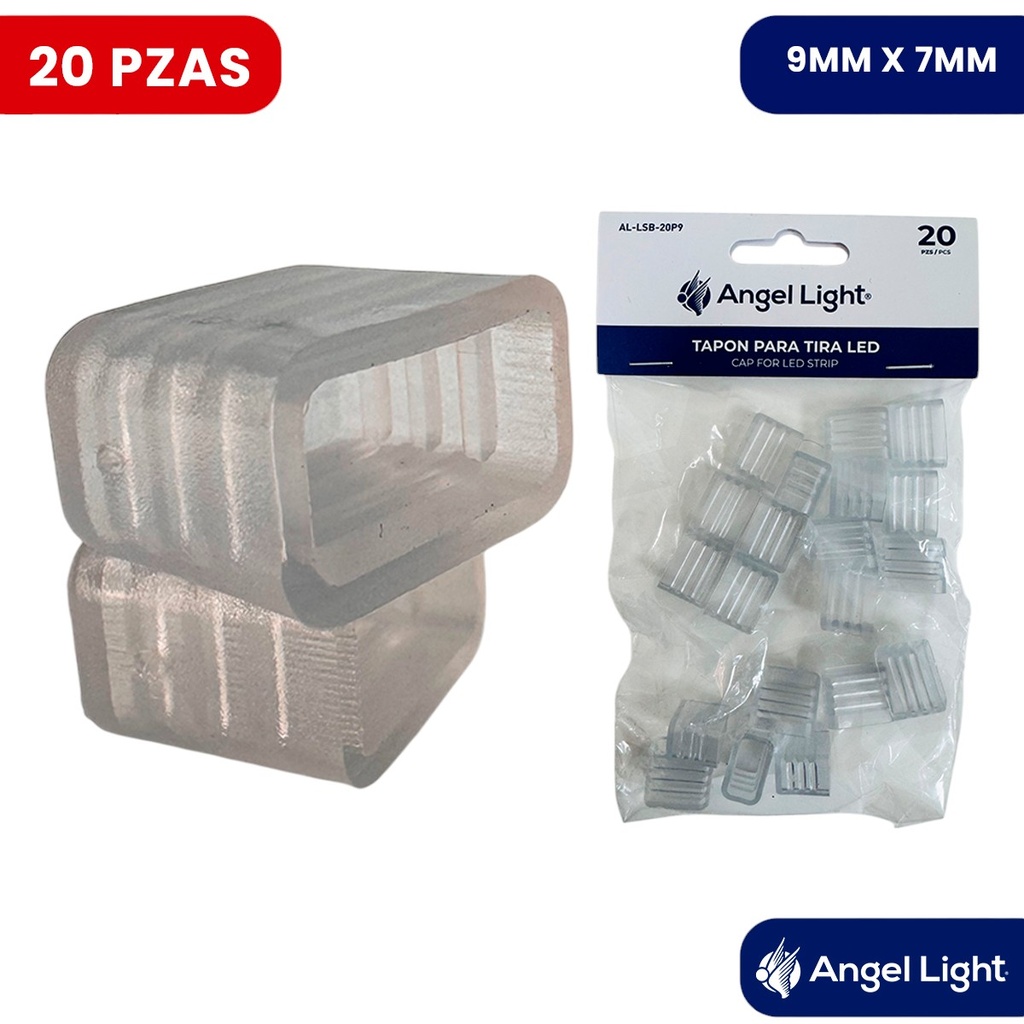 TAPON PARA TIRA LED ANGEL LIGHT