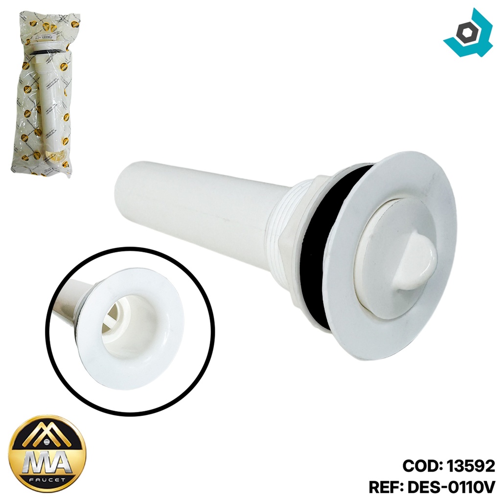 DESAGUE PARA BATEA 1 /1/2" PVC METALES ALEADOS