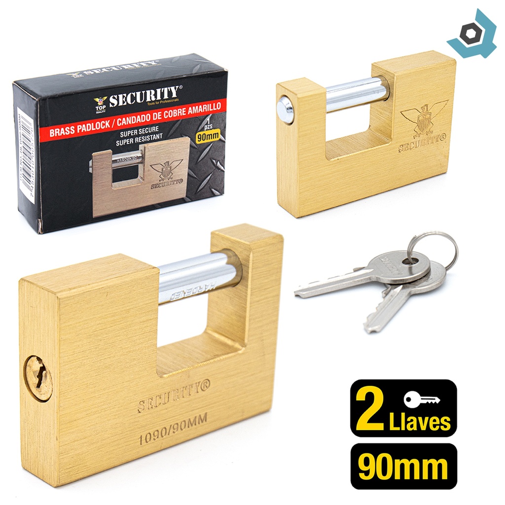 CANDADO 90MM ANTICIZALLA SECURITY