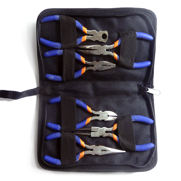 JUEGO DE PINZAS SECURITY  6 PZAS