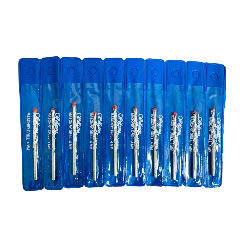 MECHAS PARA CONCRETO 4MM 10 PZAS WOLFGANG