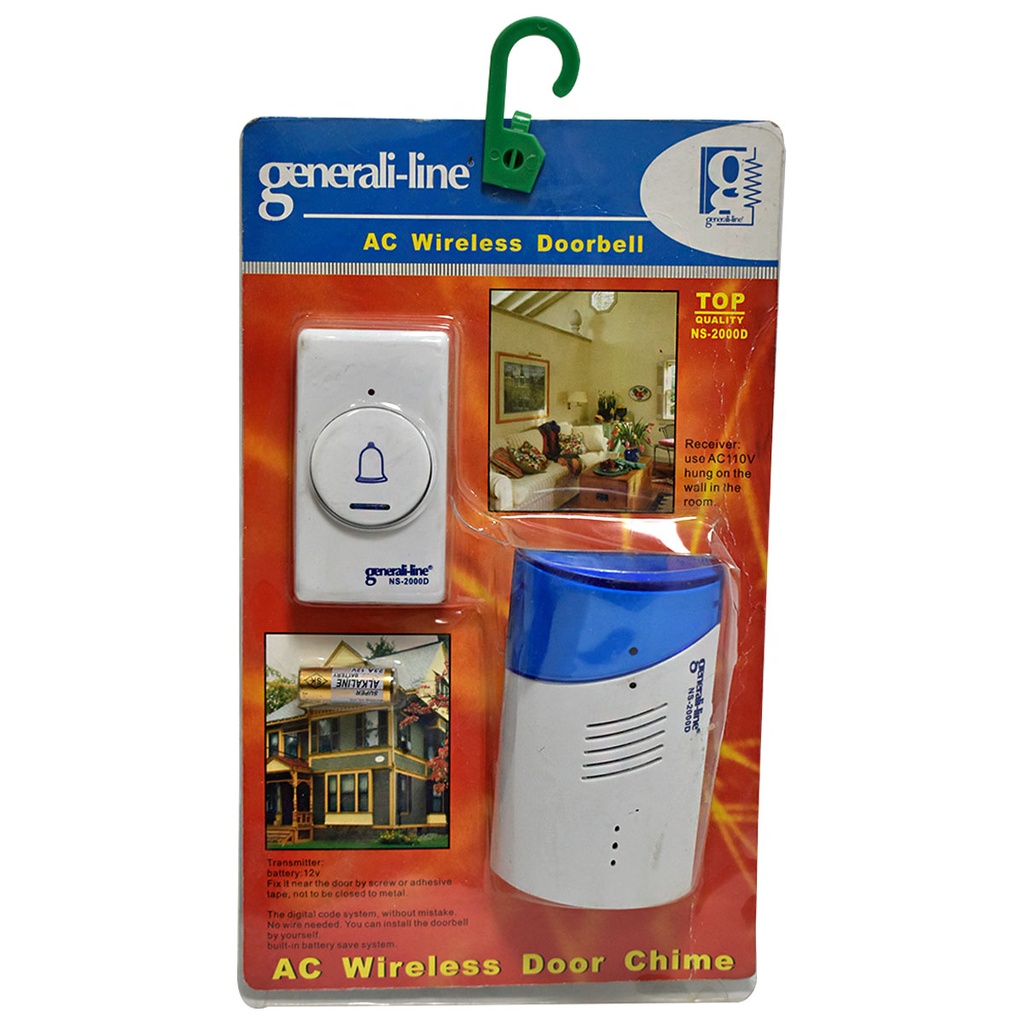 TIMBRE PARA PUERTA 80 METROS GENERALI LINE